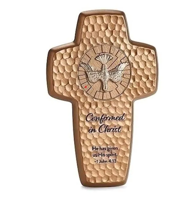 7.25' H Confirmation Wall Cross by Roman Giftware - Inspirational, Durable Religious Gift