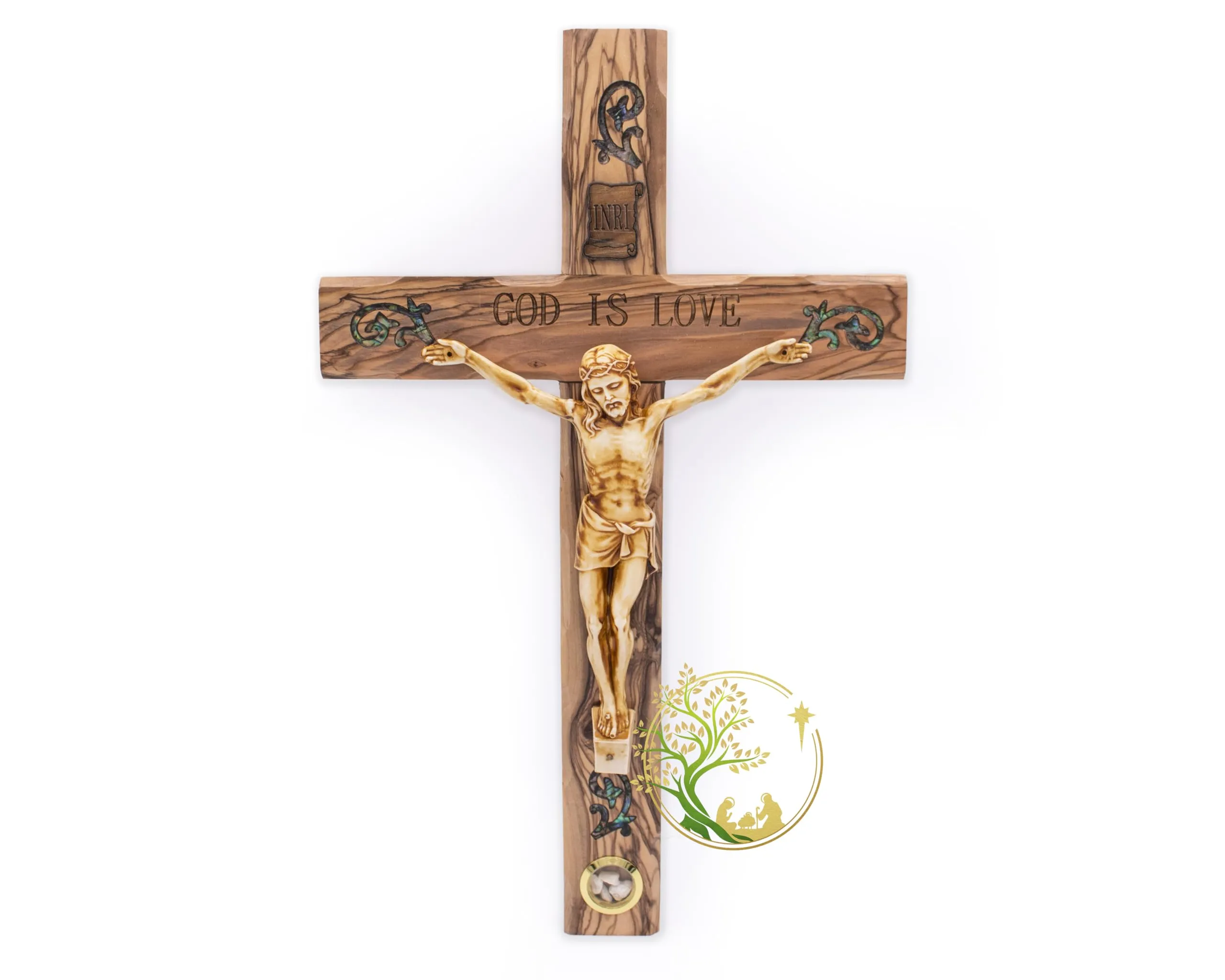 Catholic Crucifix Wall Cross from The Holy Land